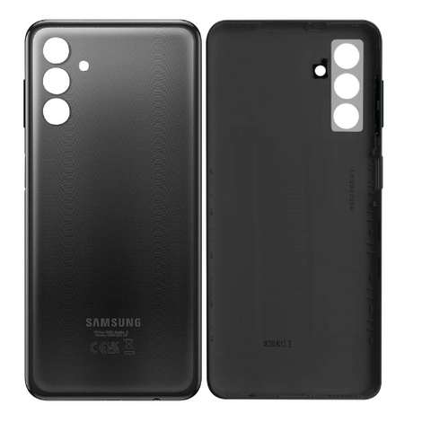 Vitre Arrière/ Cache Batterie/ Couvercle pour Samsung A04S SM-A047F Noir