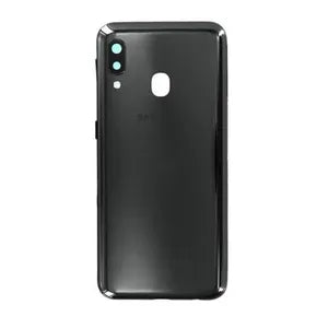 Vitre Arrière/ Cache Batterie/ Couvercle pour Samsung A20e SM-A202F Noir