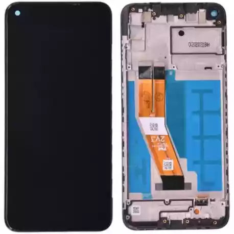 Ecran pour Samsung M11 SM-M115F avec cadre Noir